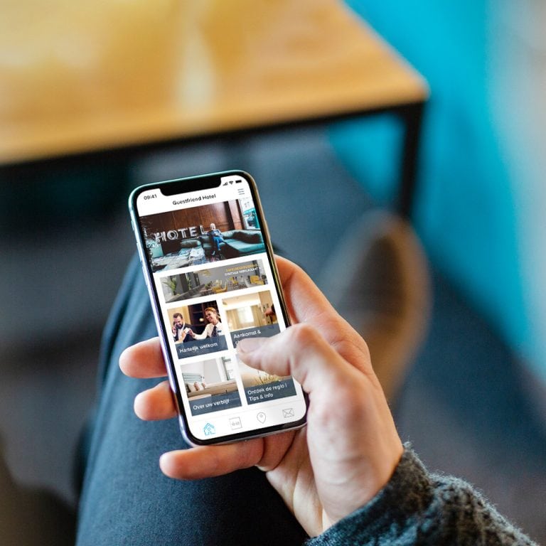 Digitale hotelinformatiemap voor hotels van Hotelcore