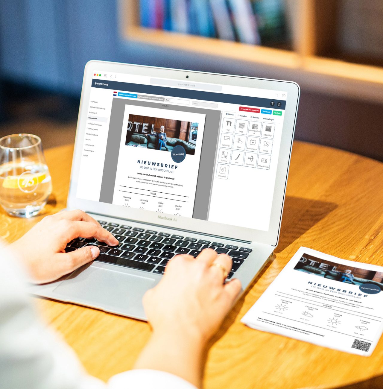 Nieuwsbrief-Editor-Hotelcore
